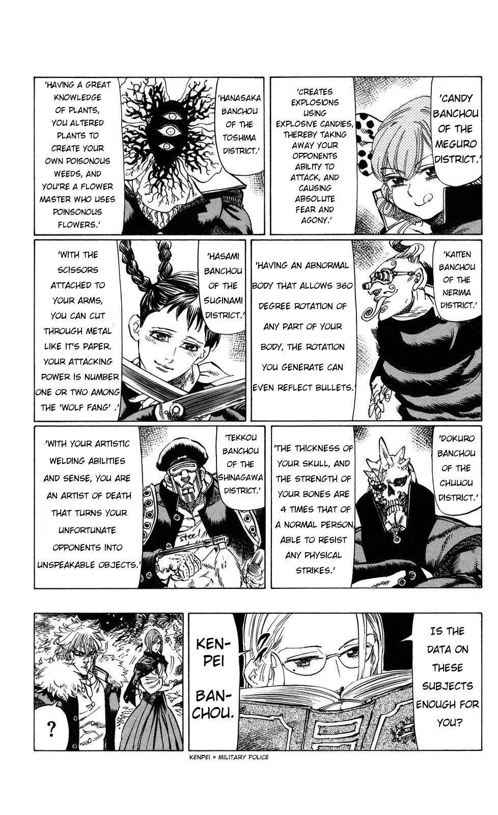 Kongou Banchou Chapter 64 page 11 - Chapter 64: The Mysterious White Uniform