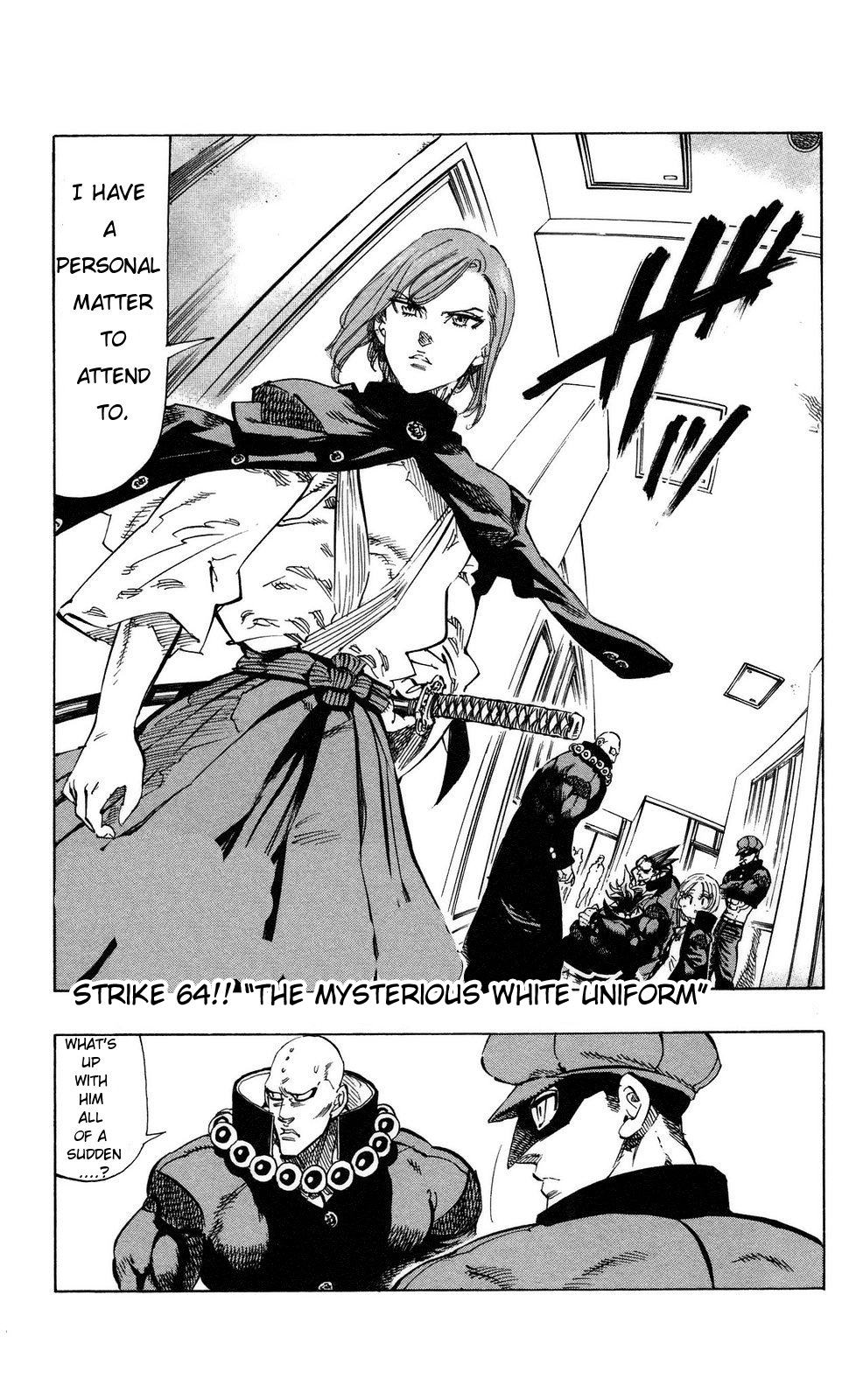 Kongou Banchou Chapter 64 page 3 - Chapter 64: The Mysterious White Uniform