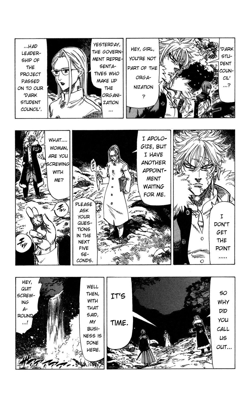 Kongou Banchou Chapter 64 page 7 - Chapter 64: The Mysterious White Uniform