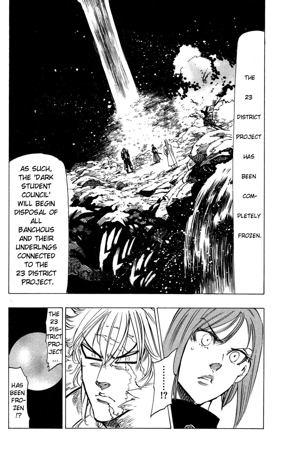 Kongou Banchou Chapter 64 page 8 - Chapter 64: The Mysterious White Uniform
