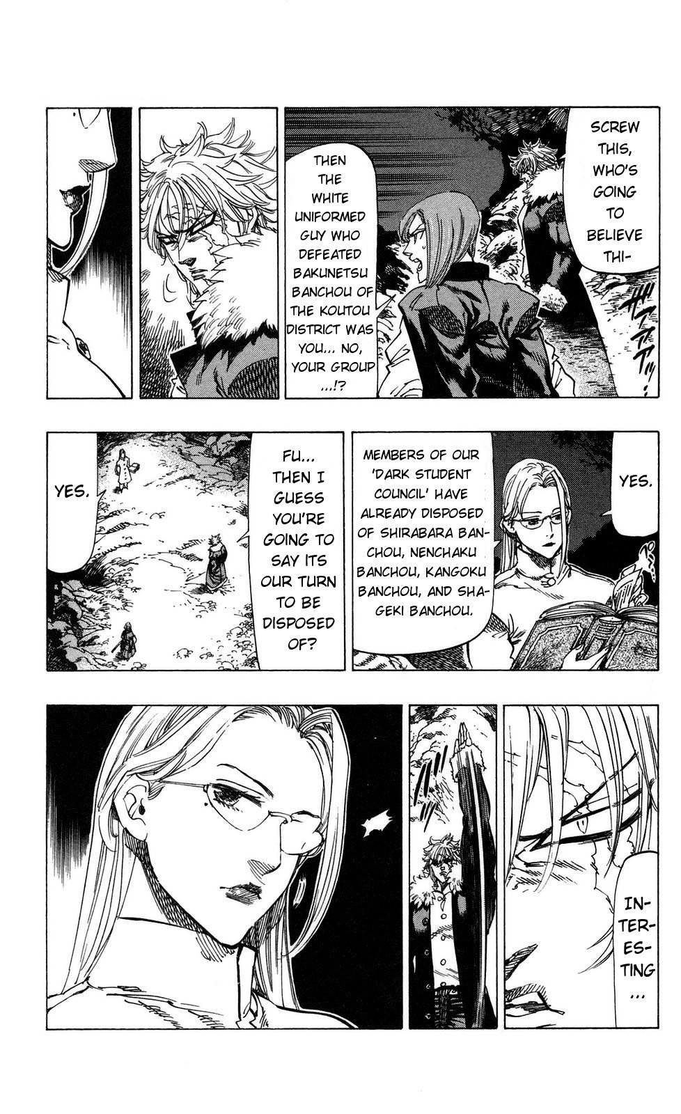 Kongou Banchou Chapter 64 page 9 - Chapter 64: The Mysterious White Uniform