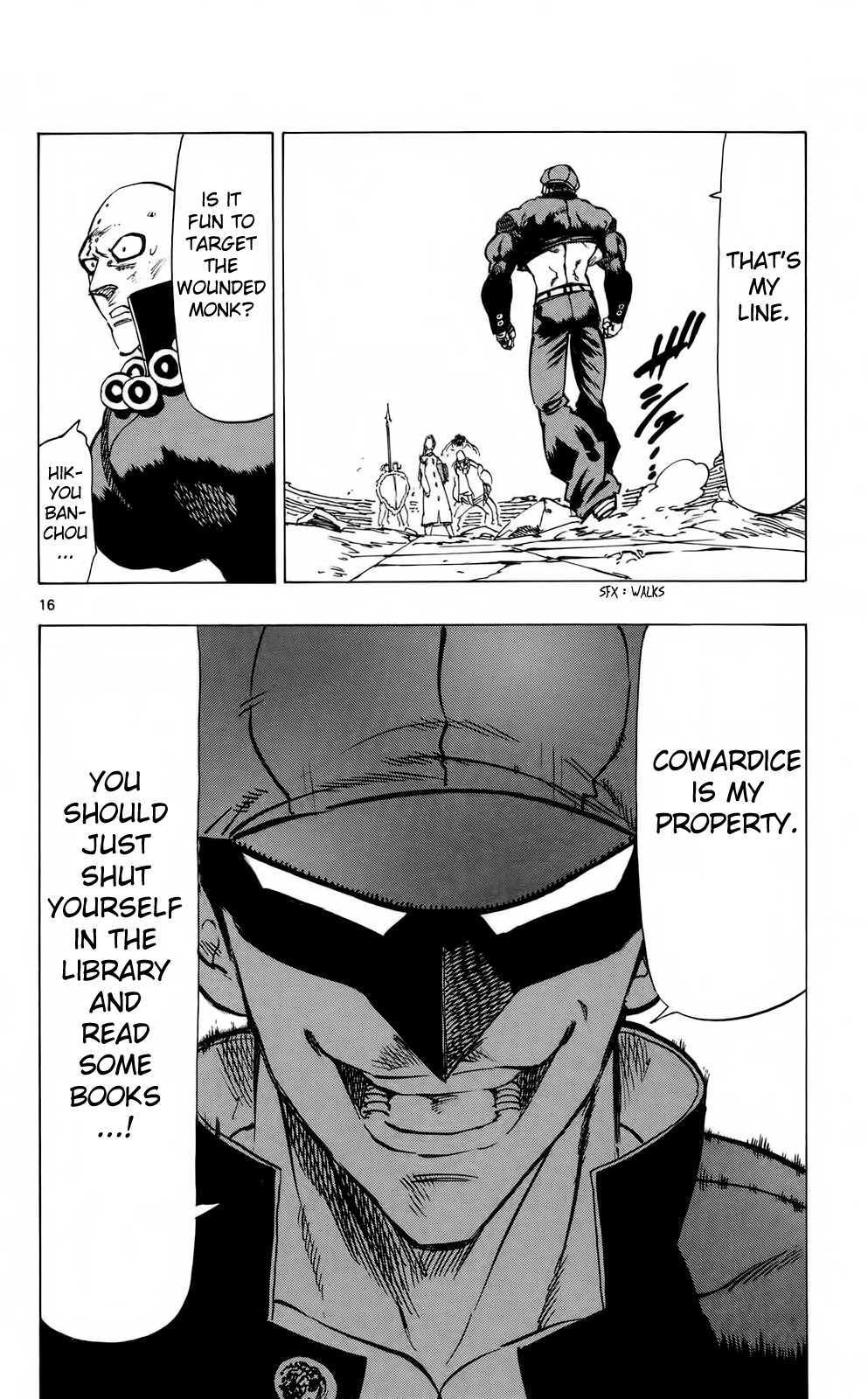 Kongou Banchou Chapter 75 page 14 - Chapter 75: Battle Start, The Eternal Stage