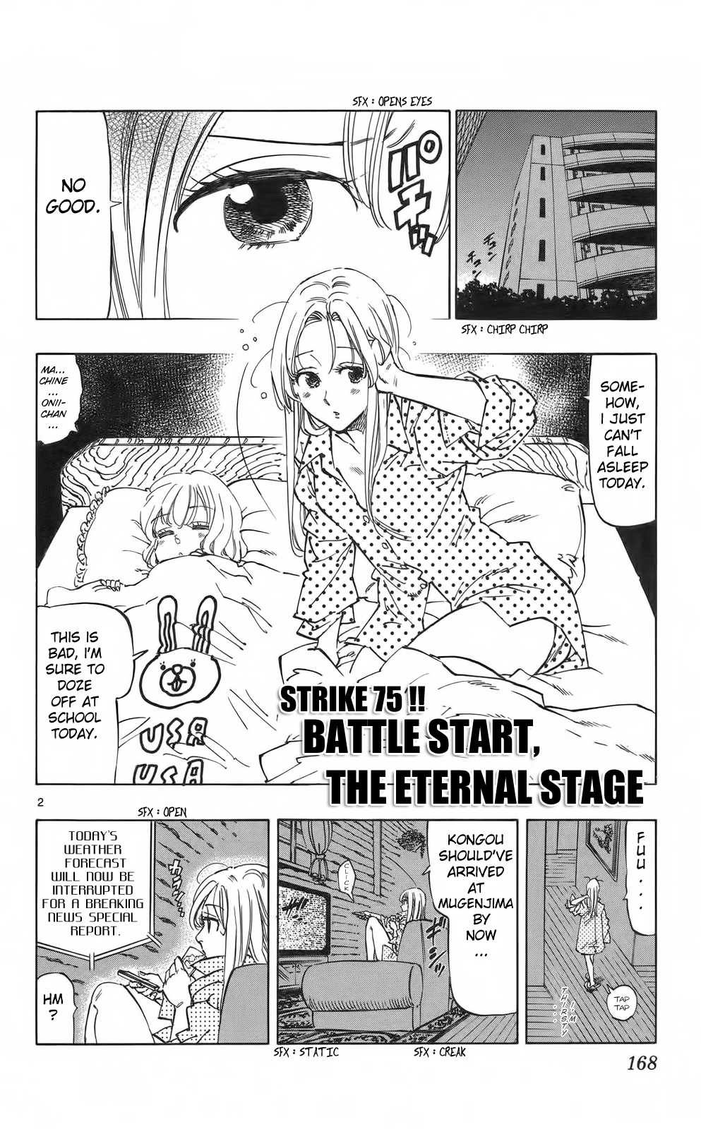 Kongou Banchou Chapter 75 page 2 - Chapter 75: Battle Start, The Eternal Stage