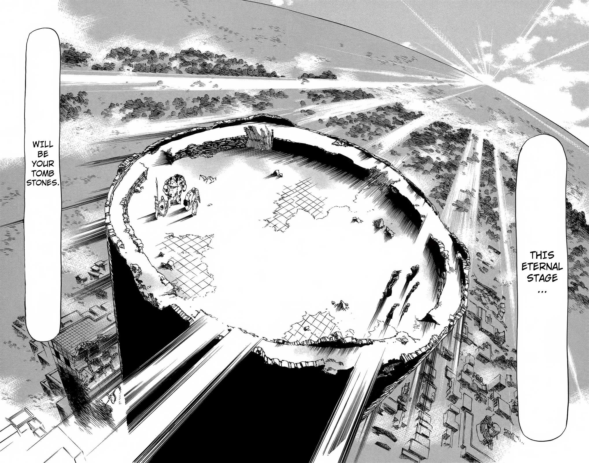 Kongou Banchou Chapter 75 page 6 - Chapter 75: Battle Start, The Eternal Stage