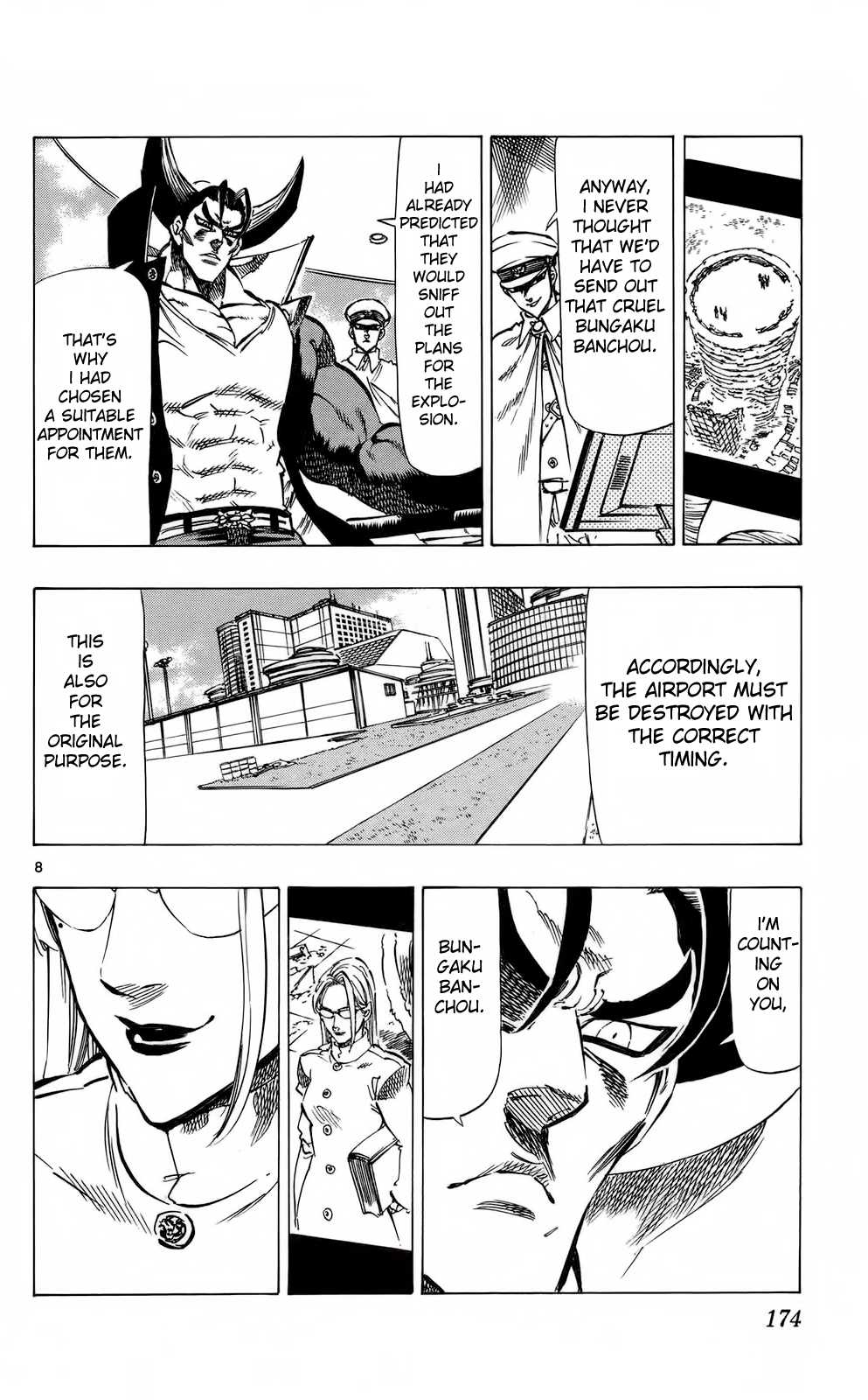 Kongou Banchou Chapter 75 page 7 - Chapter 75: Battle Start, The Eternal Stage