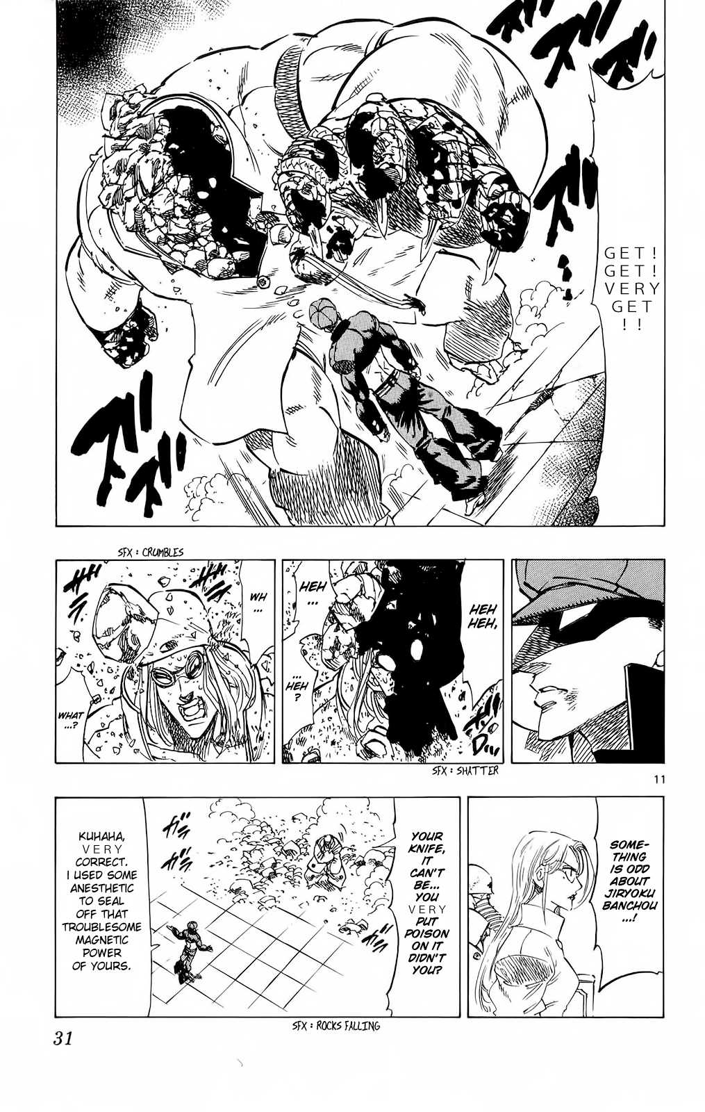 Kongou Banchou Chapter 77 page 11 - Chapter 77: Hikyou Banchou vs Jiryoku Banchou