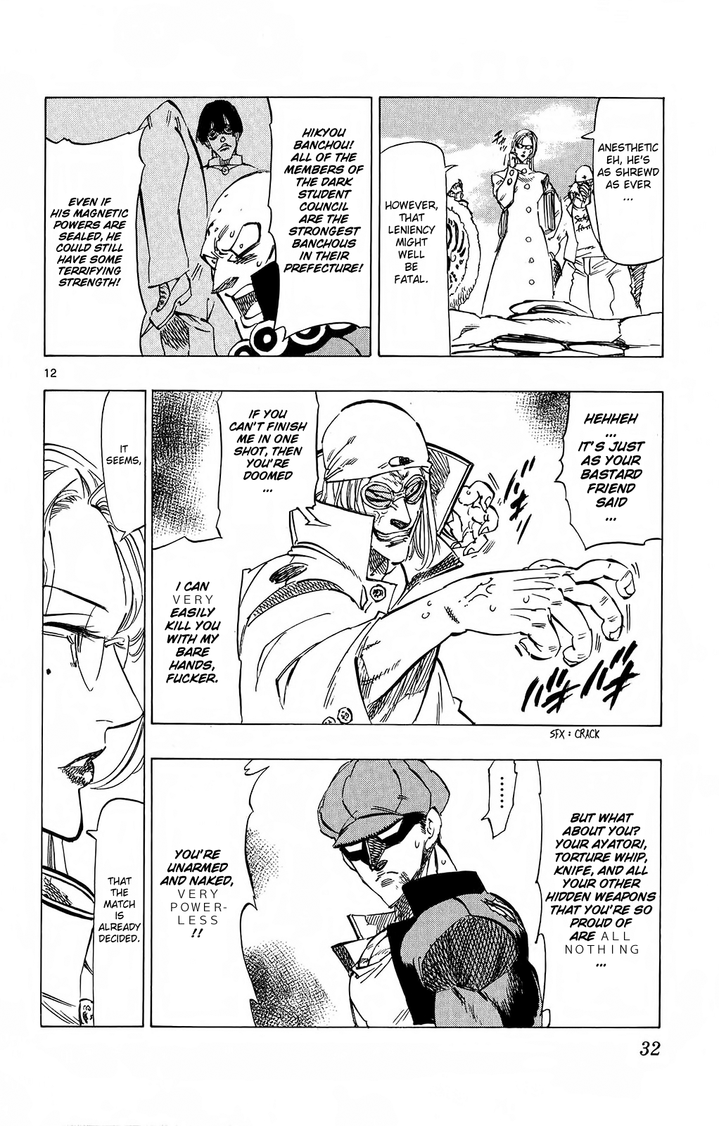 Kongou Banchou Chapter 77 page 12 - Chapter 77: Hikyou Banchou vs Jiryoku Banchou