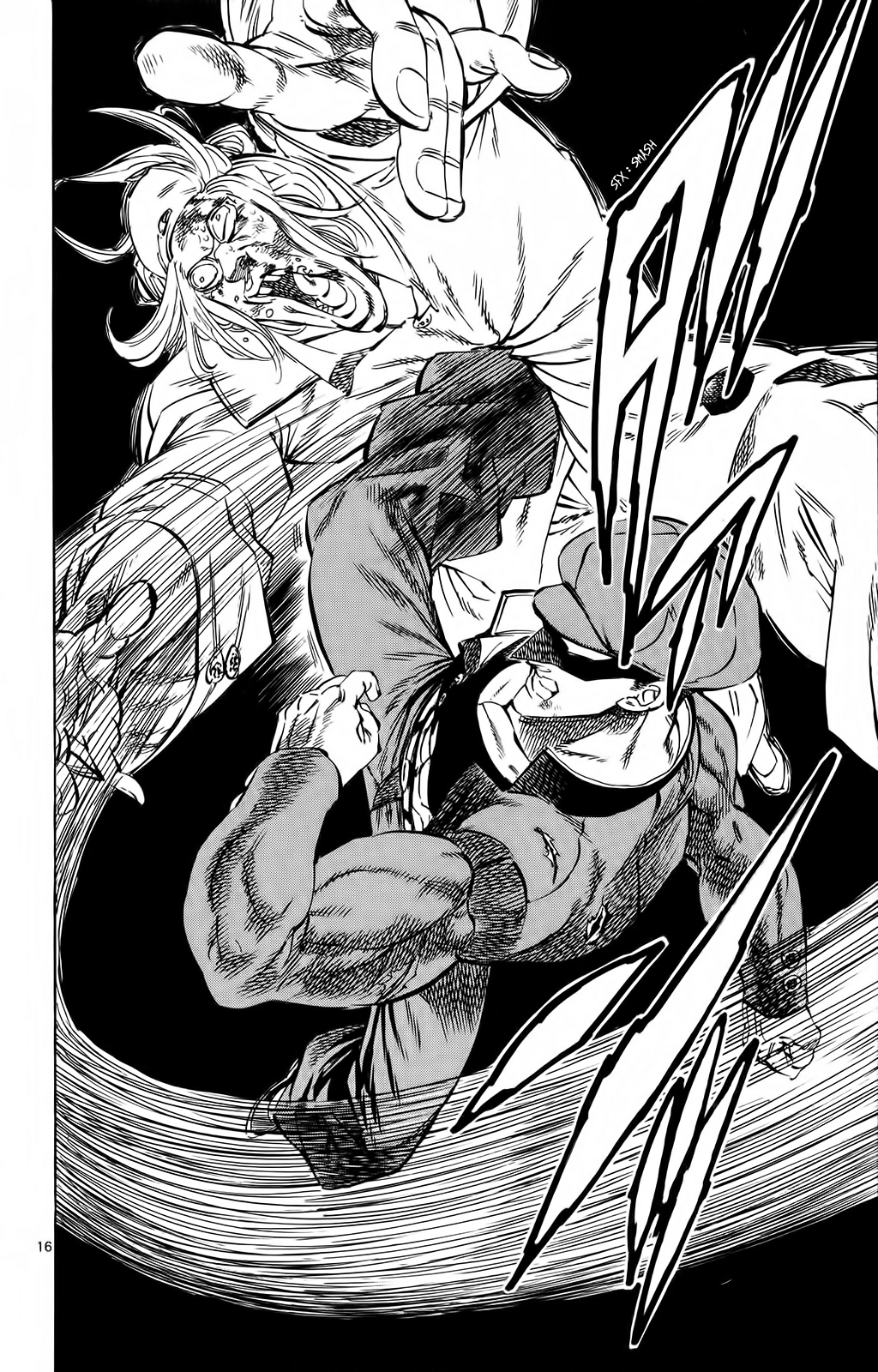 Kongou Banchou Chapter 77 page 16 - Chapter 77: Hikyou Banchou vs Jiryoku Banchou