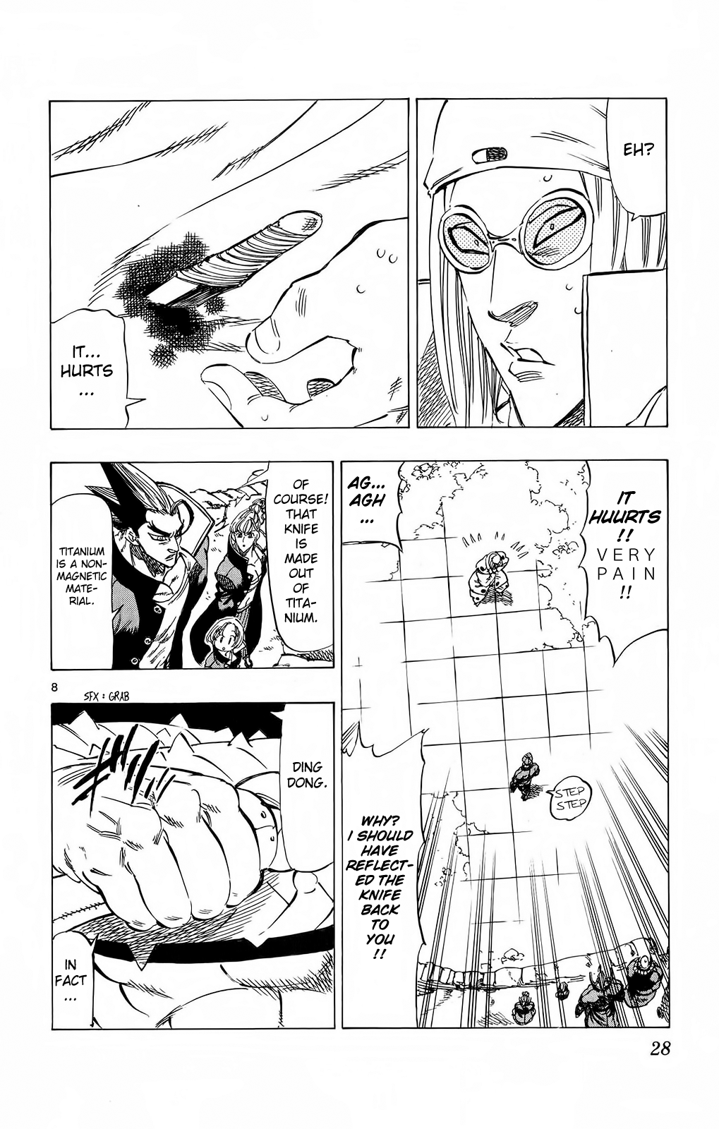 Kongou Banchou Chapter 77 page 8 - Chapter 77: Hikyou Banchou vs Jiryoku Banchou