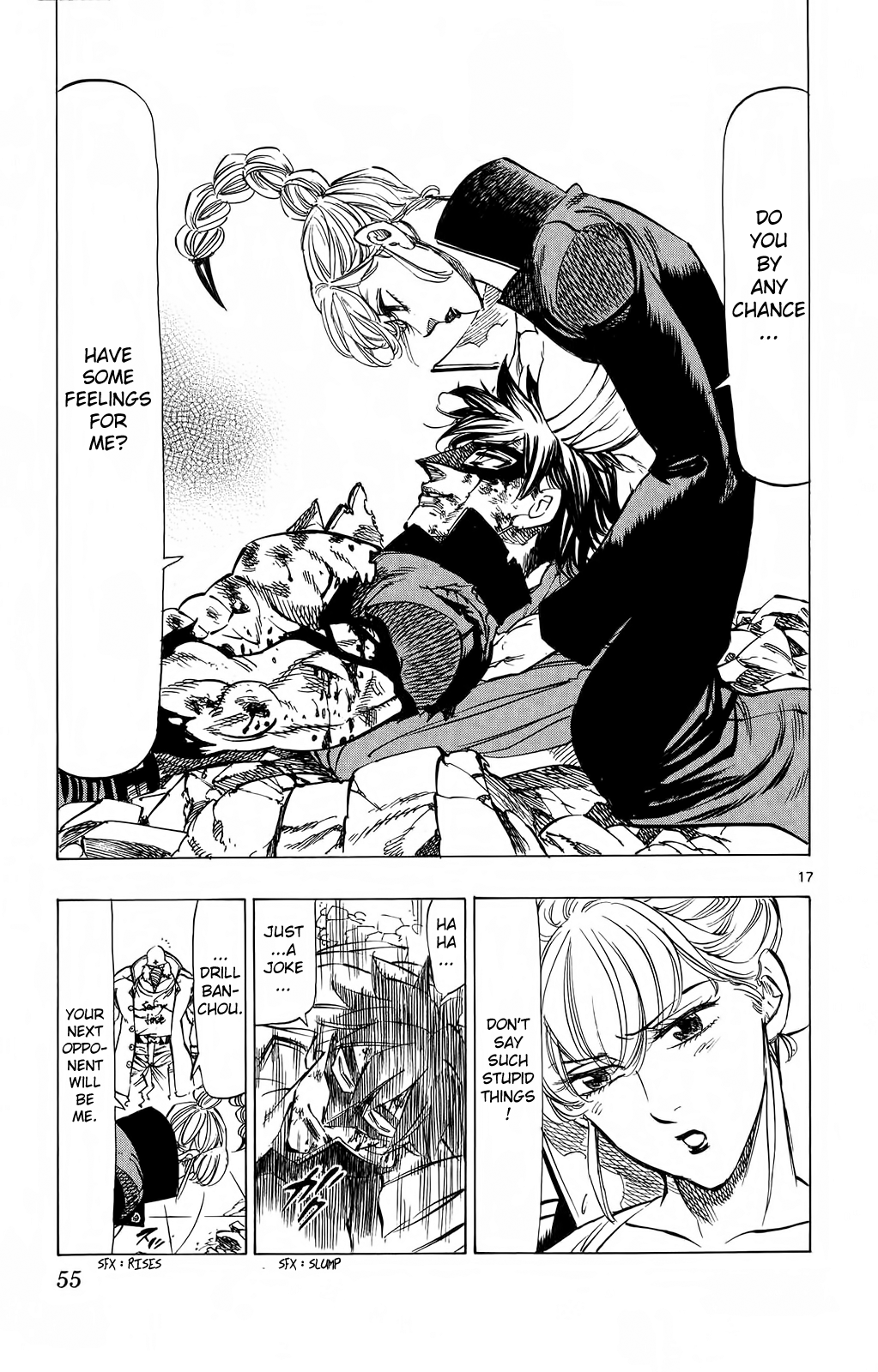 Kongou Banchou Chapter 78 page 17 - Chapter 78: Hikyou Banchou's Tenacity