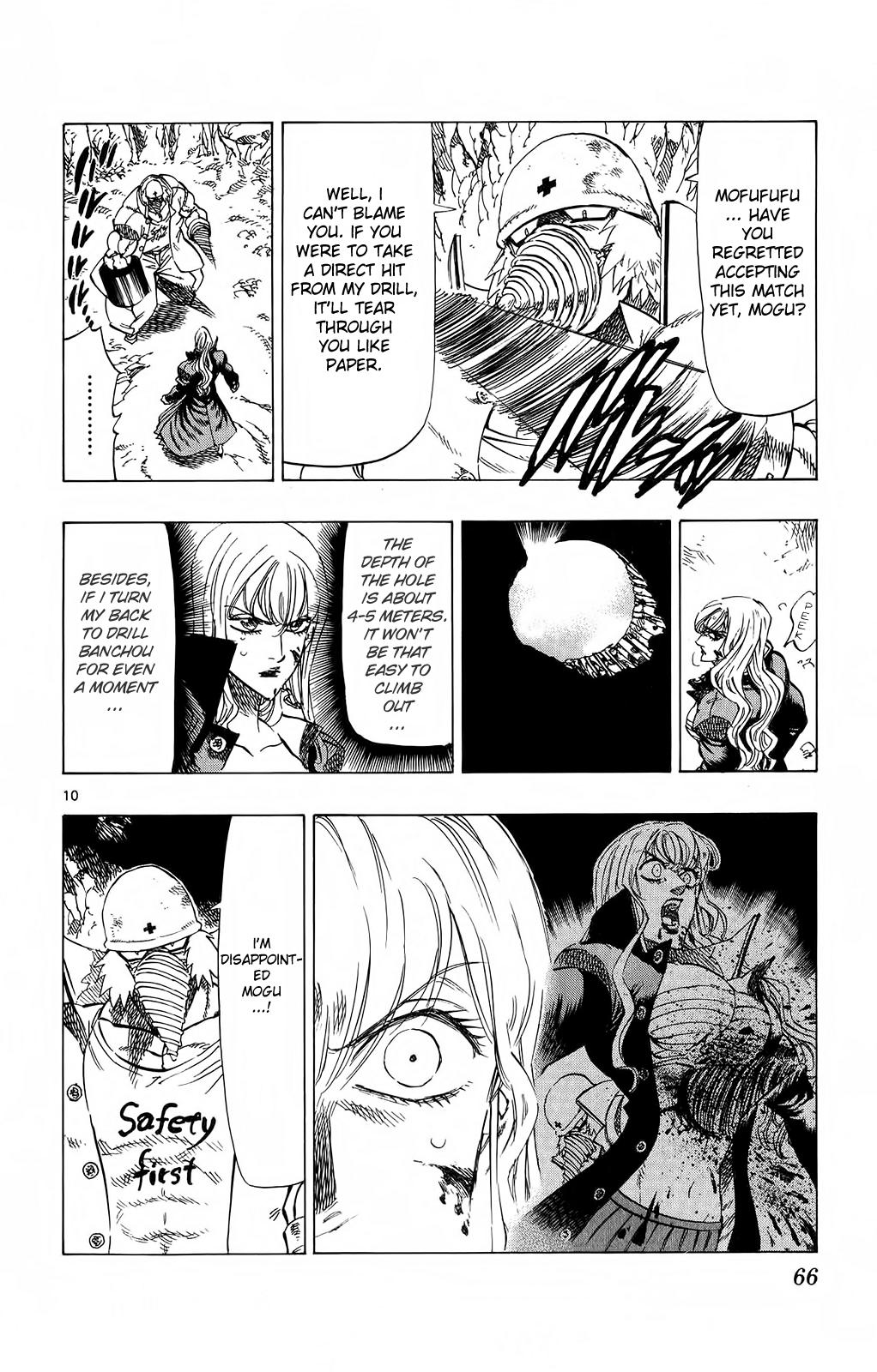 Kongou Banchou Chapter 79 page 10 - Chapter 79: Sasori Banchou vs Drill Banchou