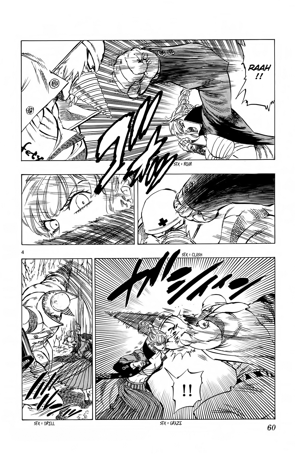 Kongou Banchou Chapter 79 page 4 - Chapter 79: Sasori Banchou vs Drill Banchou