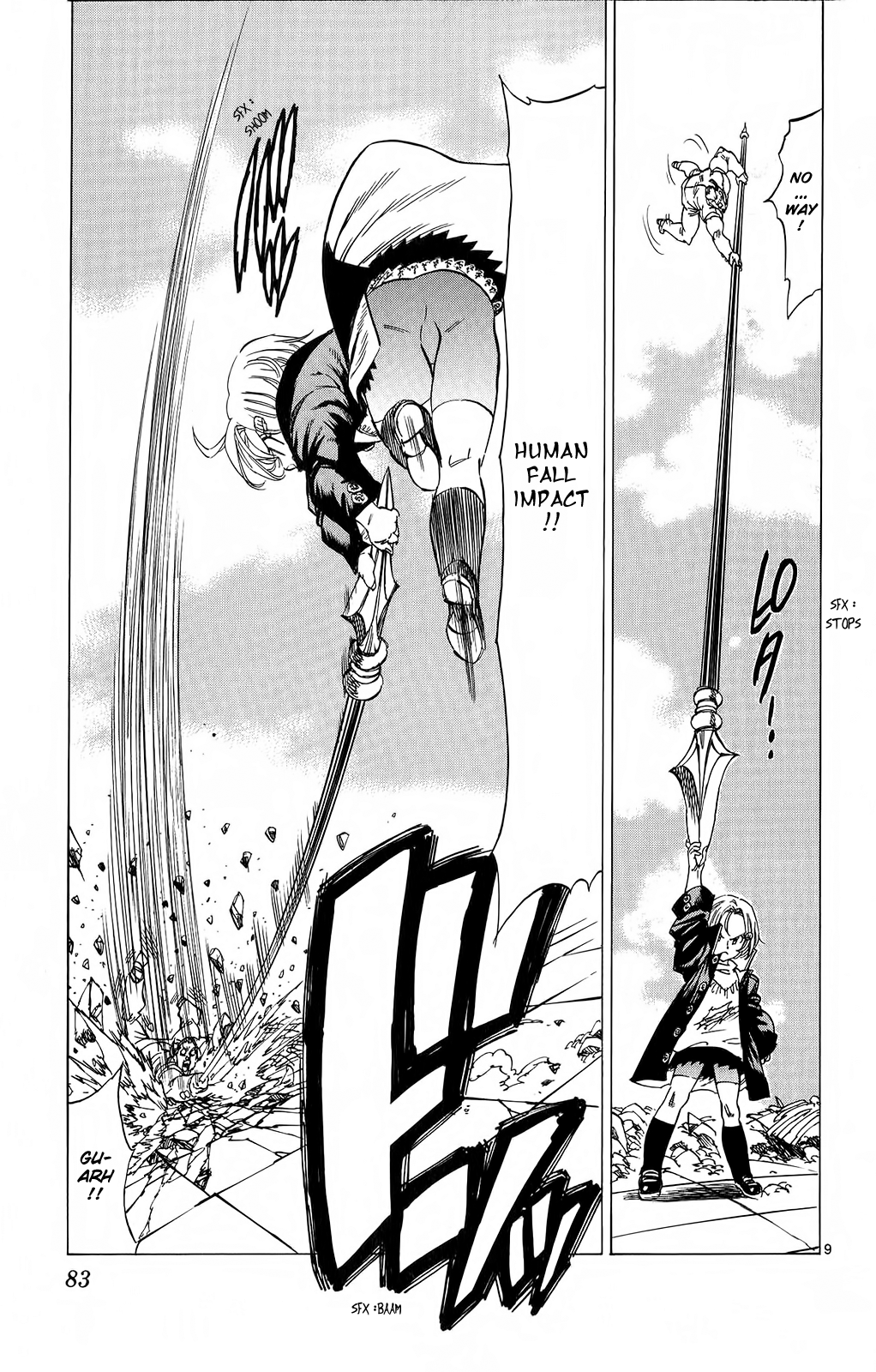 Kongou Banchou Chapter 80 page 9 - Chapter 80: A Woman's Soul