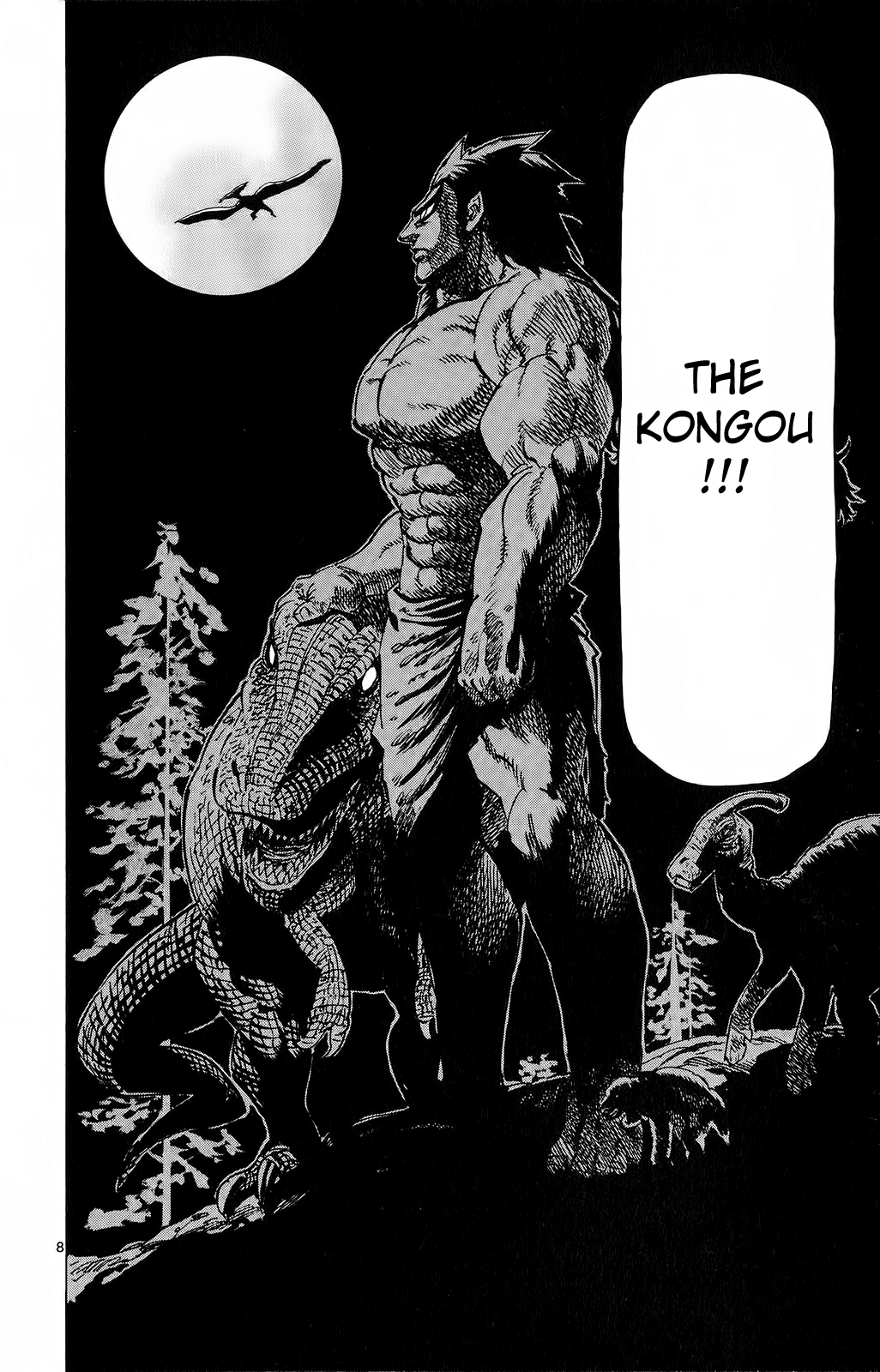 Kongou Banchou Chapter 83 page 8 - Chapter 83: Imagine It!!
