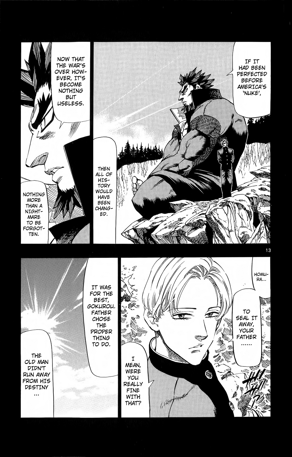 Kongou Banchou Chapter 84 page 13 - Chapter 84: Hidden Secrets