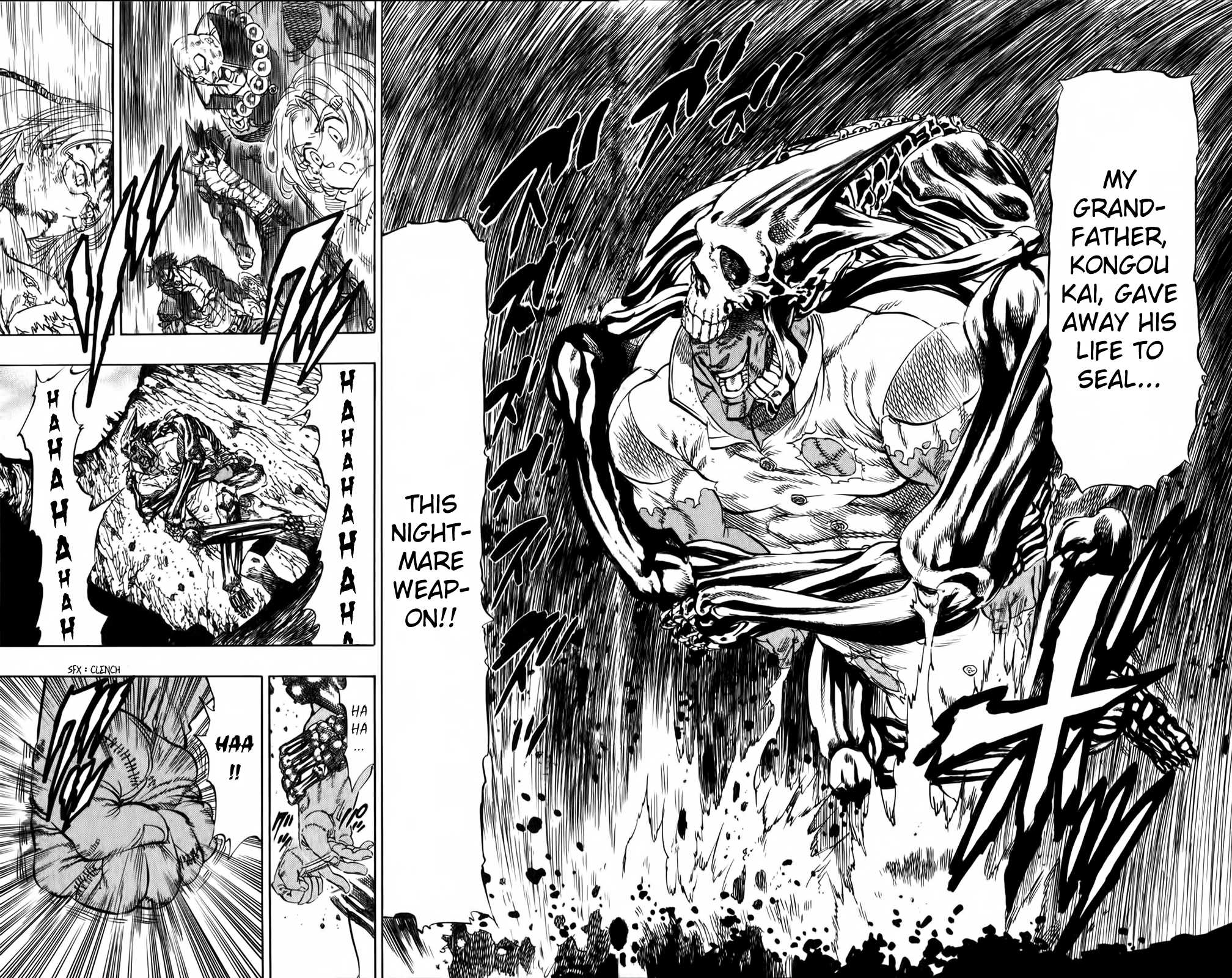 Kongou Banchou Chapter 86 page 13 - Chapter 86: The Nightmare Awakens