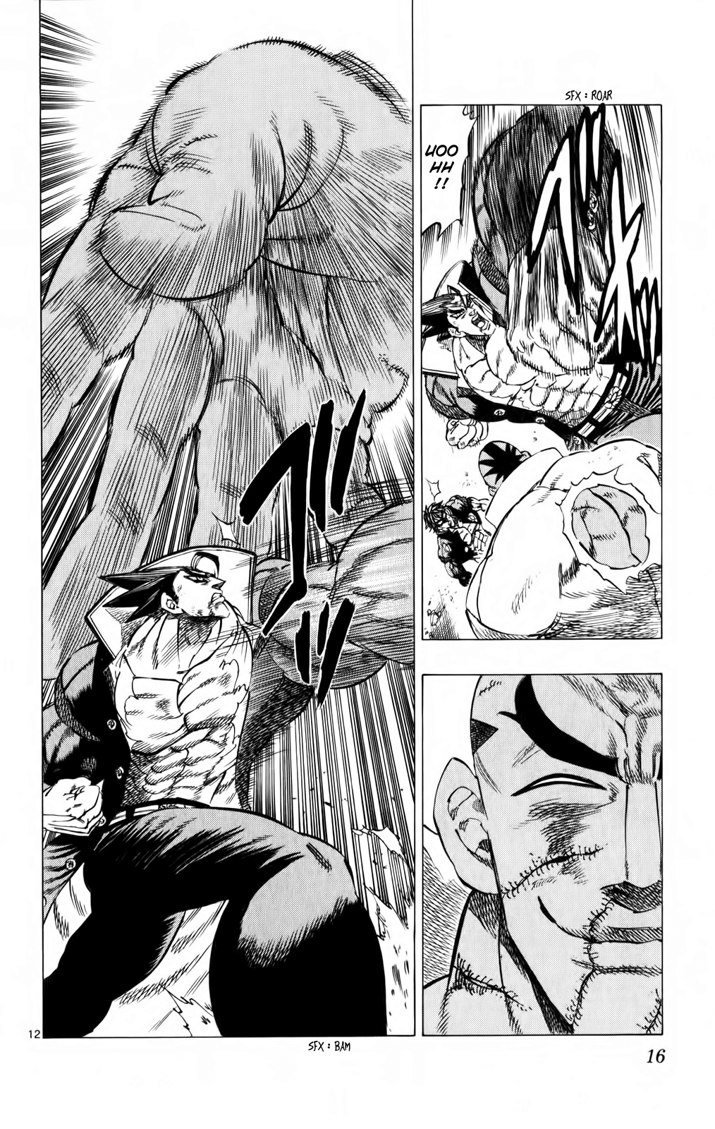 Kongou Banchou Chapter 86 page 16 - Chapter 86: The Nightmare Awakens