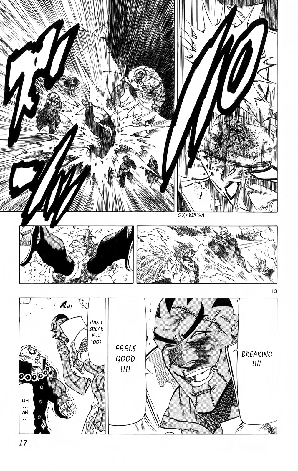 Kongou Banchou Chapter 86 page 17 - Chapter 86: The Nightmare Awakens