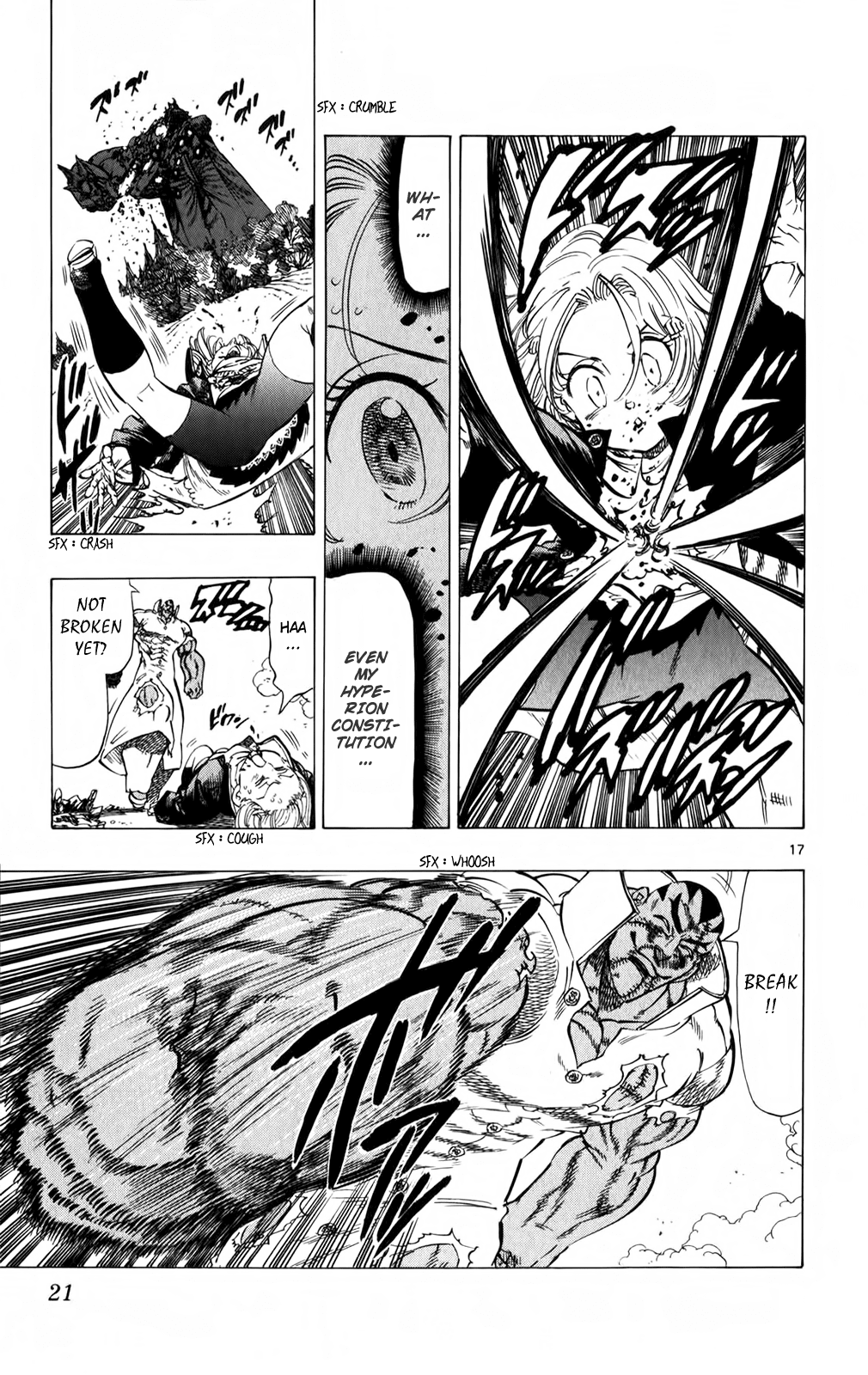 Kongou Banchou Chapter 86 page 21 - Chapter 86: The Nightmare Awakens