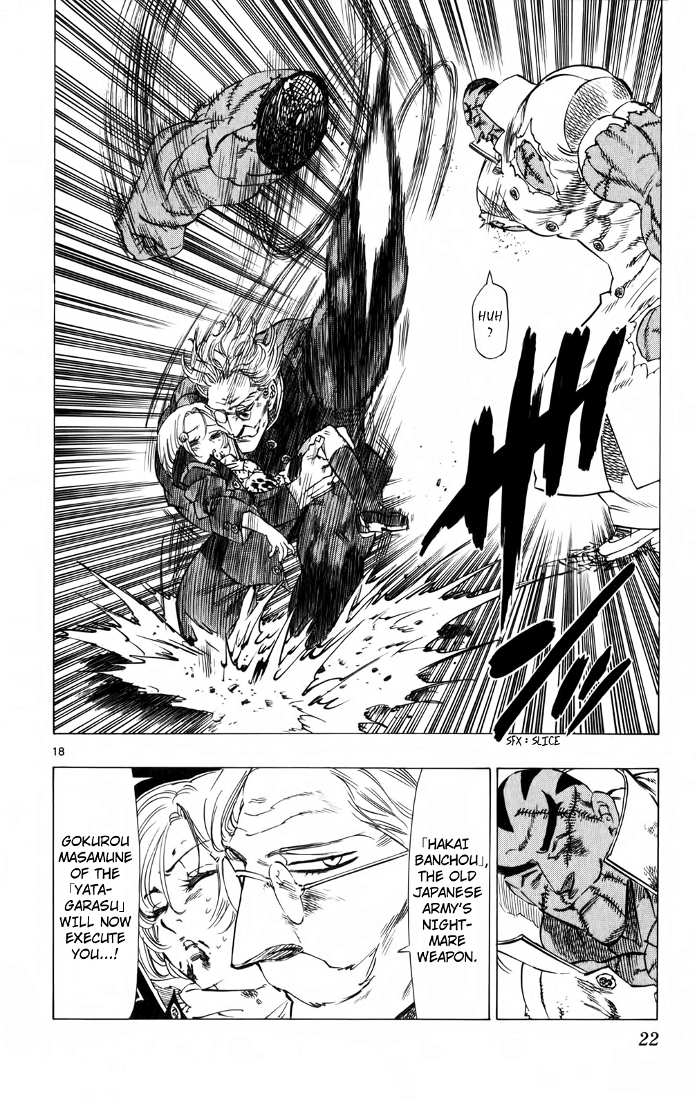 Kongou Banchou Chapter 86 page 22 - Chapter 86: The Nightmare Awakens