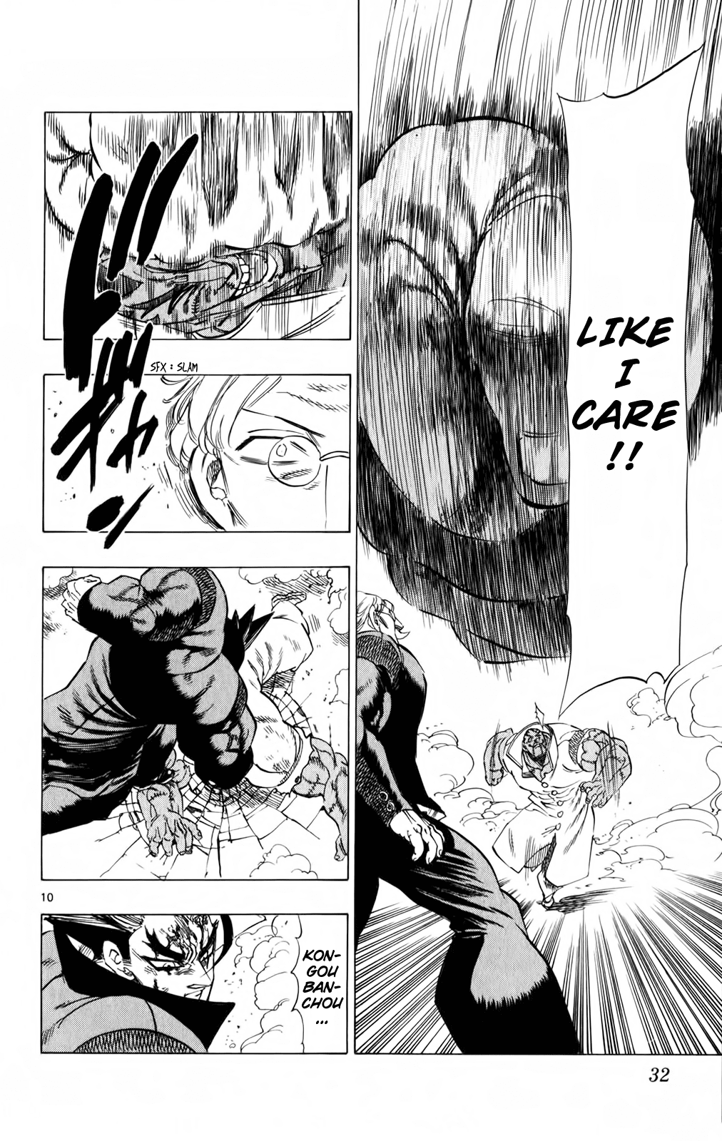 Kongou Banchou Chapter 87 page 10 - Chapter 87: Battlefield Mugenjima