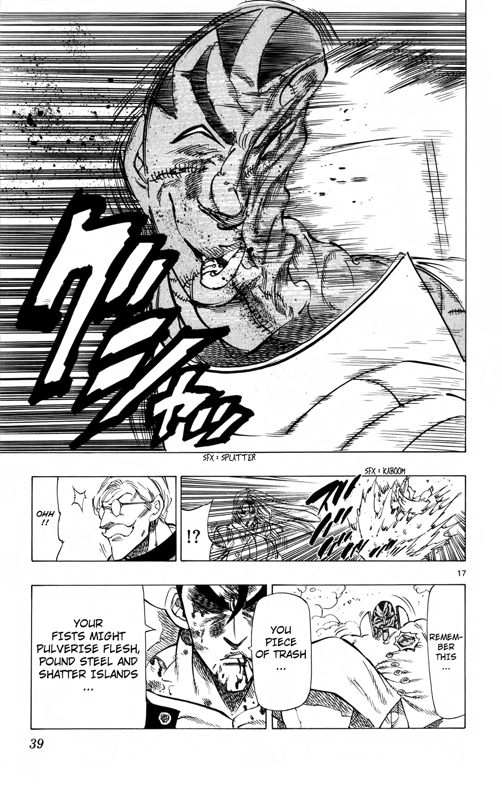 Kongou Banchou Chapter 87 page 17 - Chapter 87: Battlefield Mugenjima