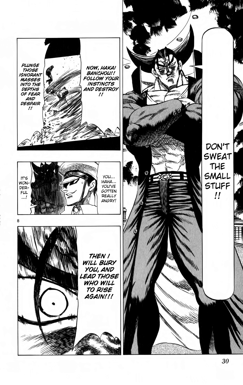Kongou Banchou Chapter 87 page 8 - Chapter 87: Battlefield Mugenjima