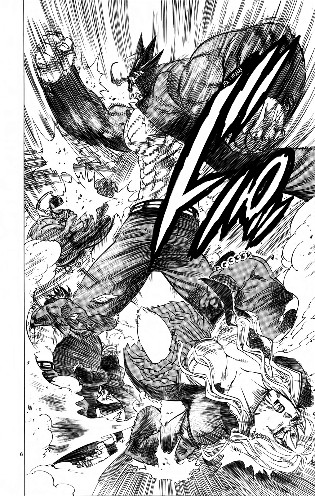 Kongou Banchou Chapter 88 page 6 - Chapter 88: Banchou Alliance vs Hakai Banchou