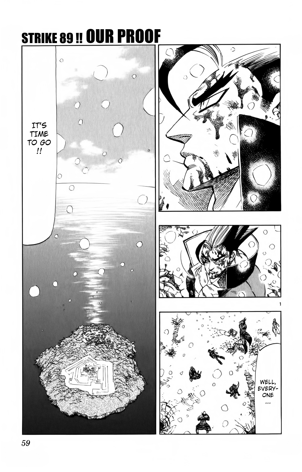 Kongou Banchou Chapter 89 page 1 - Chapter 89: Our Proof