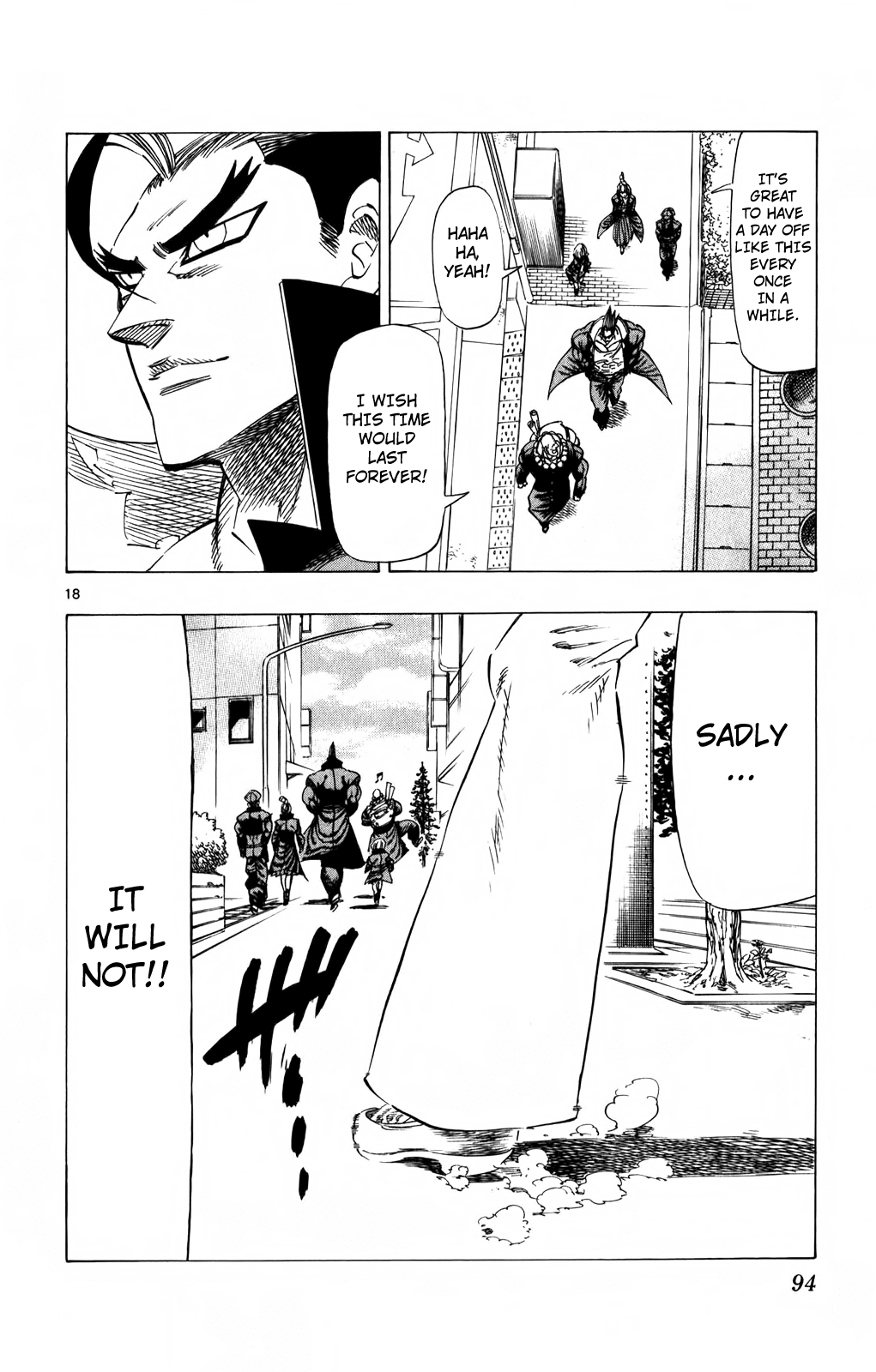 Kongou Banchou Chapter 90 page 18 - Chapter 90: Protect Akiba!!