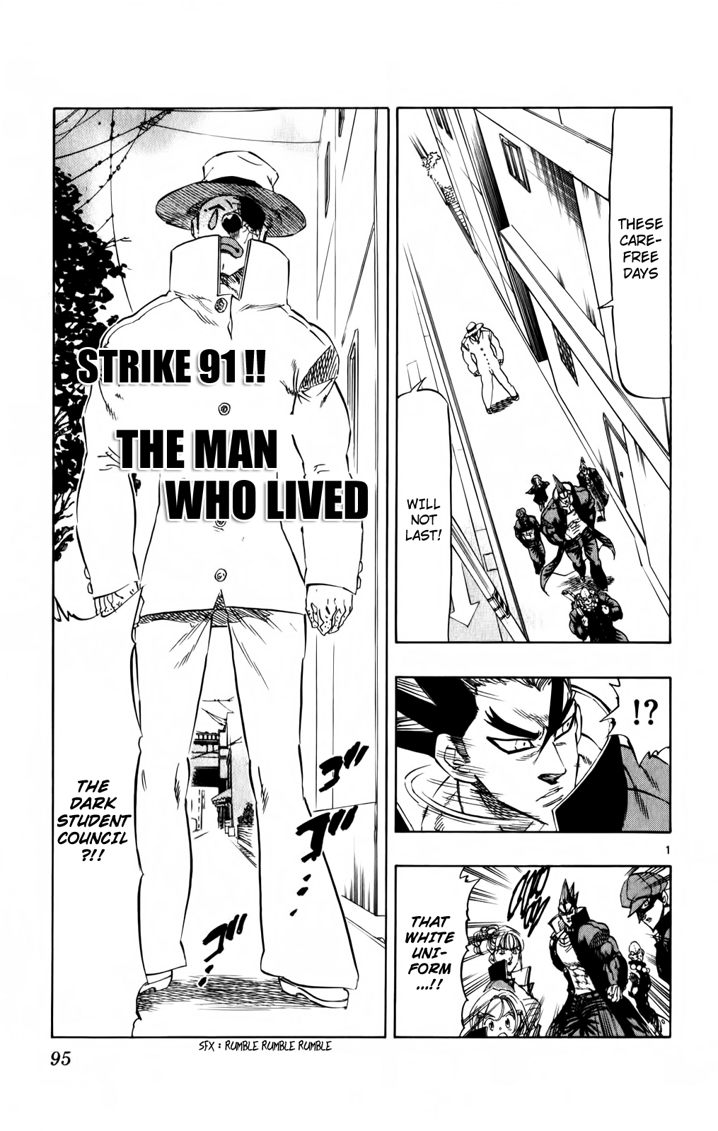 Kongou Banchou Chapter 91 page 1 - Chapter 91: The Man Who Lived