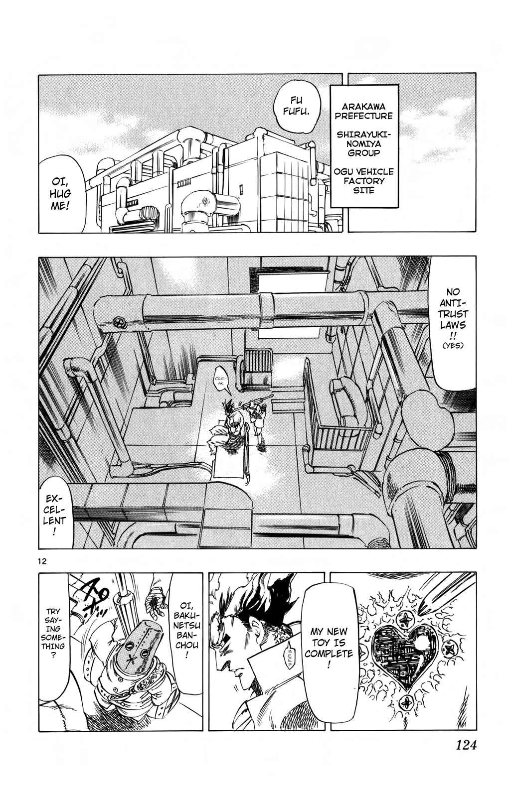 Kongou Banchou Chapter 92 page 10 - Chapter 92: The Reuniting Strike