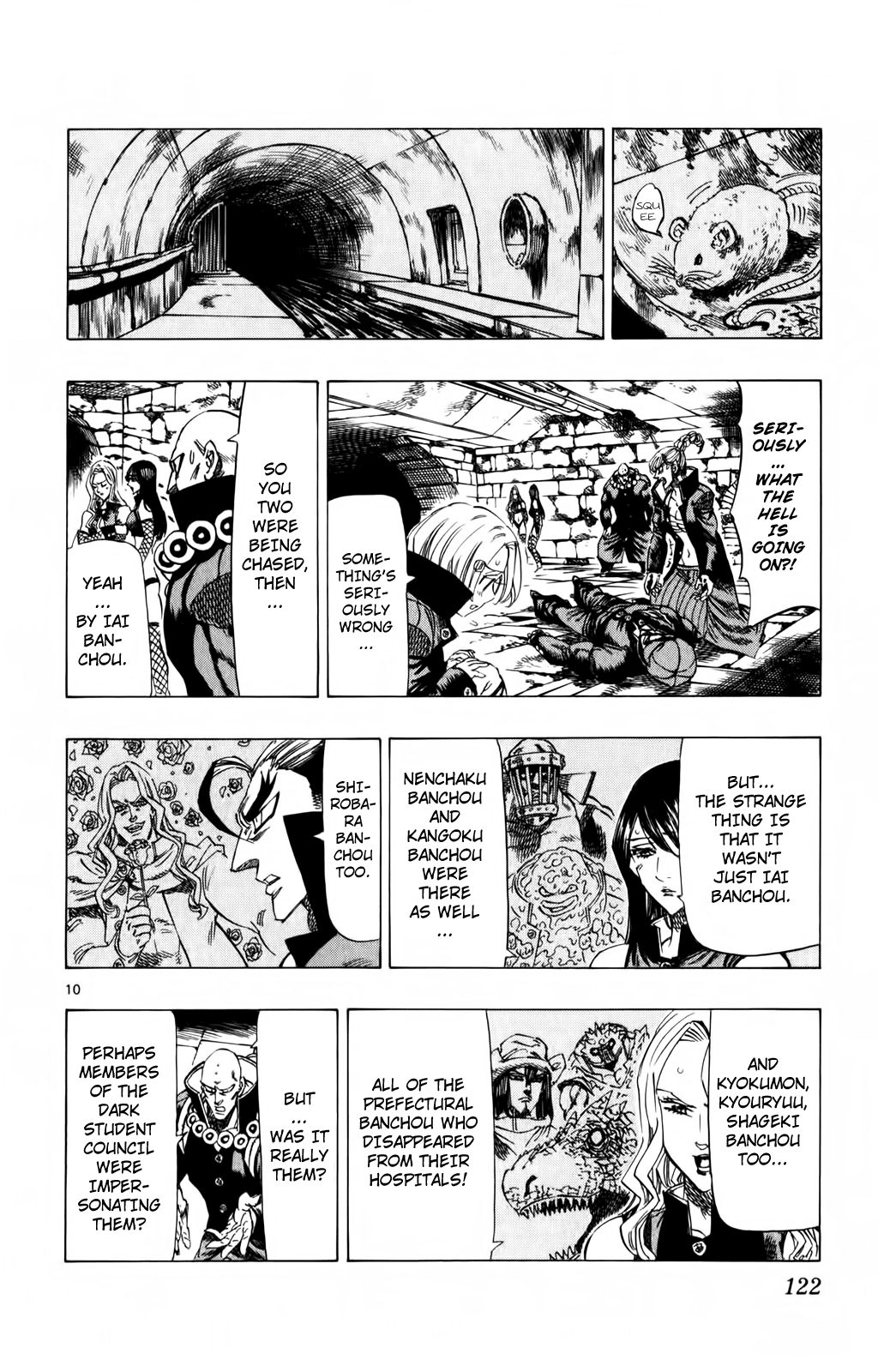Kongou Banchou Chapter 92 page 8 - Chapter 92: The Reuniting Strike