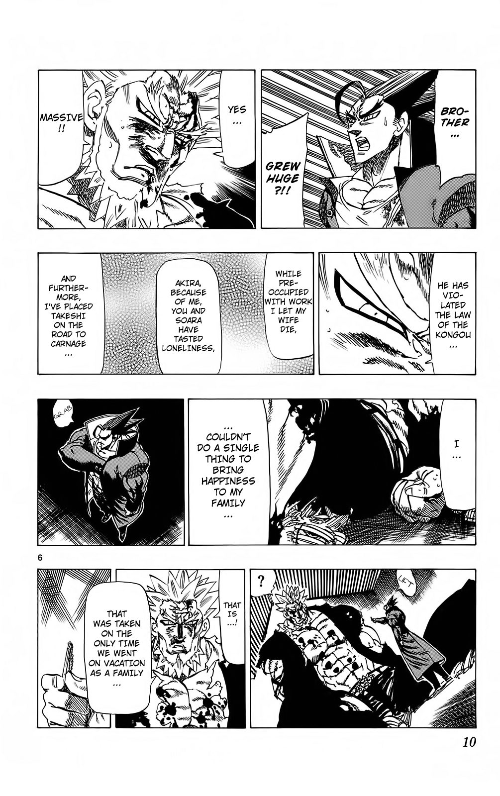 Kongou Banchou Chapter 96 page 10 - Chapter 96: Tokyo Revolution