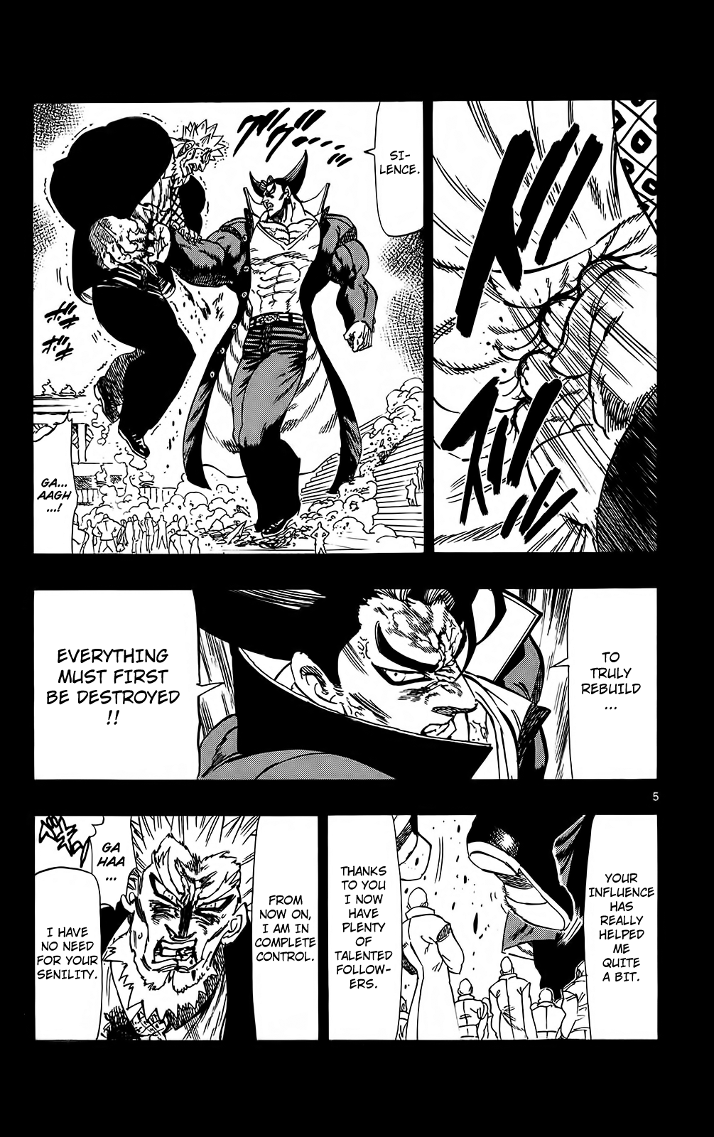 Kongou Banchou Chapter 96 page 9 - Chapter 96: Tokyo Revolution