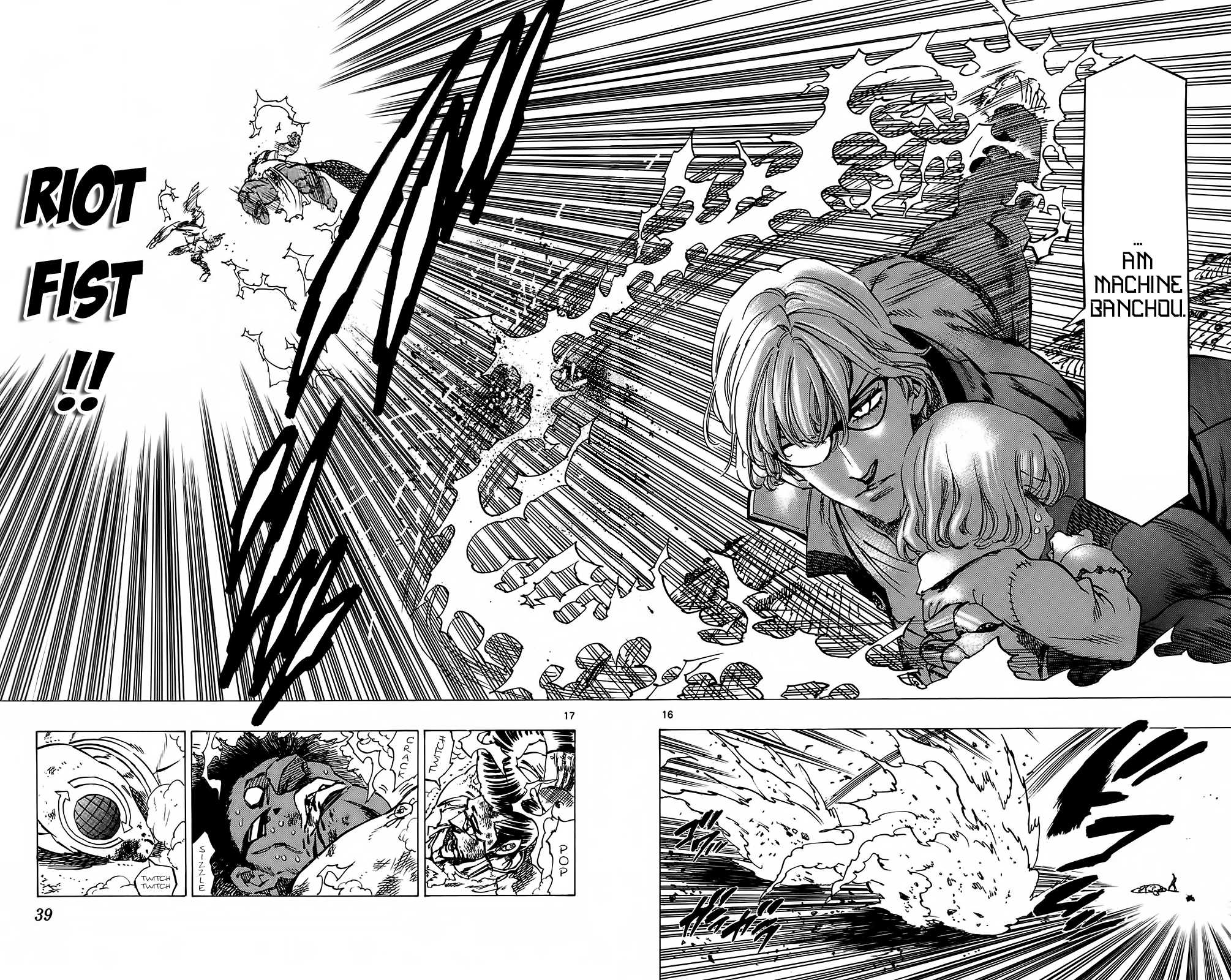 Kongou Banchou Chapter 97 page 15 - Chapter 97: What's Japan Coming to? A Young Girl's Cry!!