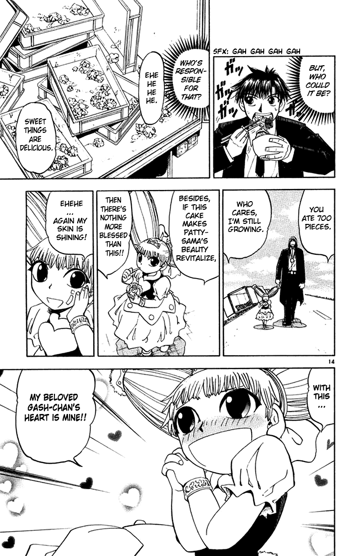 Konjiki no Gash!! Chapter 100 page 14 - Chapter 100: Sincere Feelings