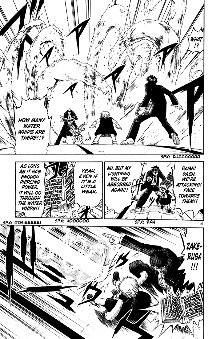 Konjiki no Gash!! Chapter 101 page 15 - Chapter 101: The Worst Compatibility