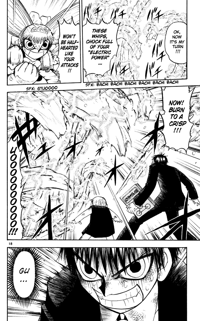 Konjiki no Gash!! Chapter 101 page 18 - Chapter 101: The Worst Compatibility