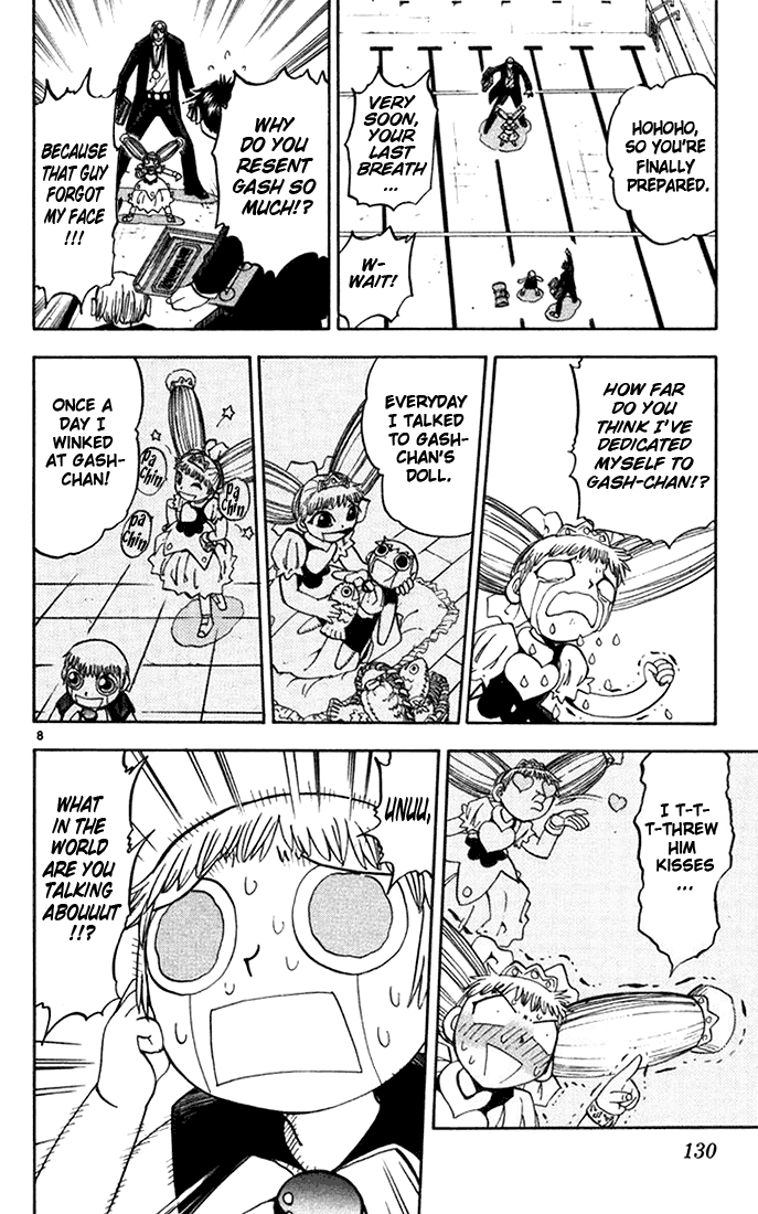 Konjiki no Gash!! Chapter 101 page 8 - Chapter 101: The Worst Compatibility