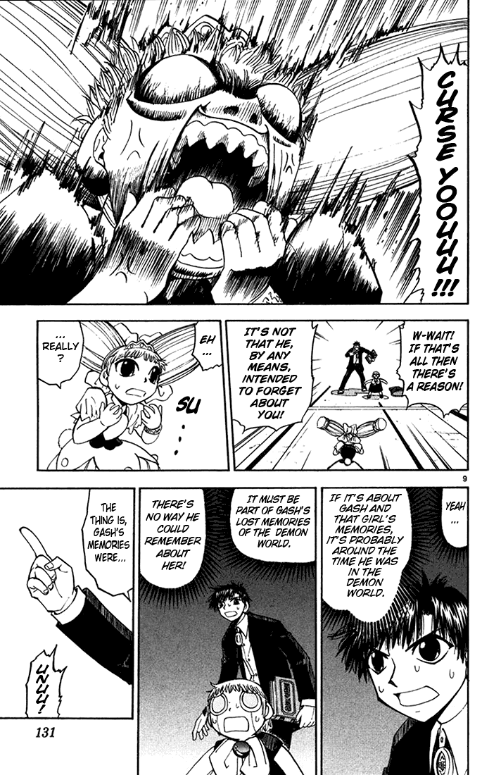 Konjiki no Gash!! Chapter 101 page 9 - Chapter 101: The Worst Compatibility