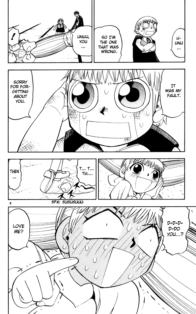 Konjiki no Gash!! Chapter 102 page 8 - Chapter 102: Hatred's Form