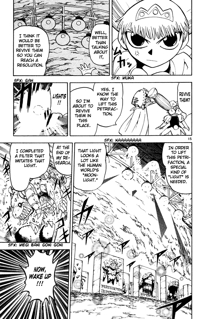 Konjiki no Gash!! Chapter 103 page 14 - Chapter 103: An Evil Power
