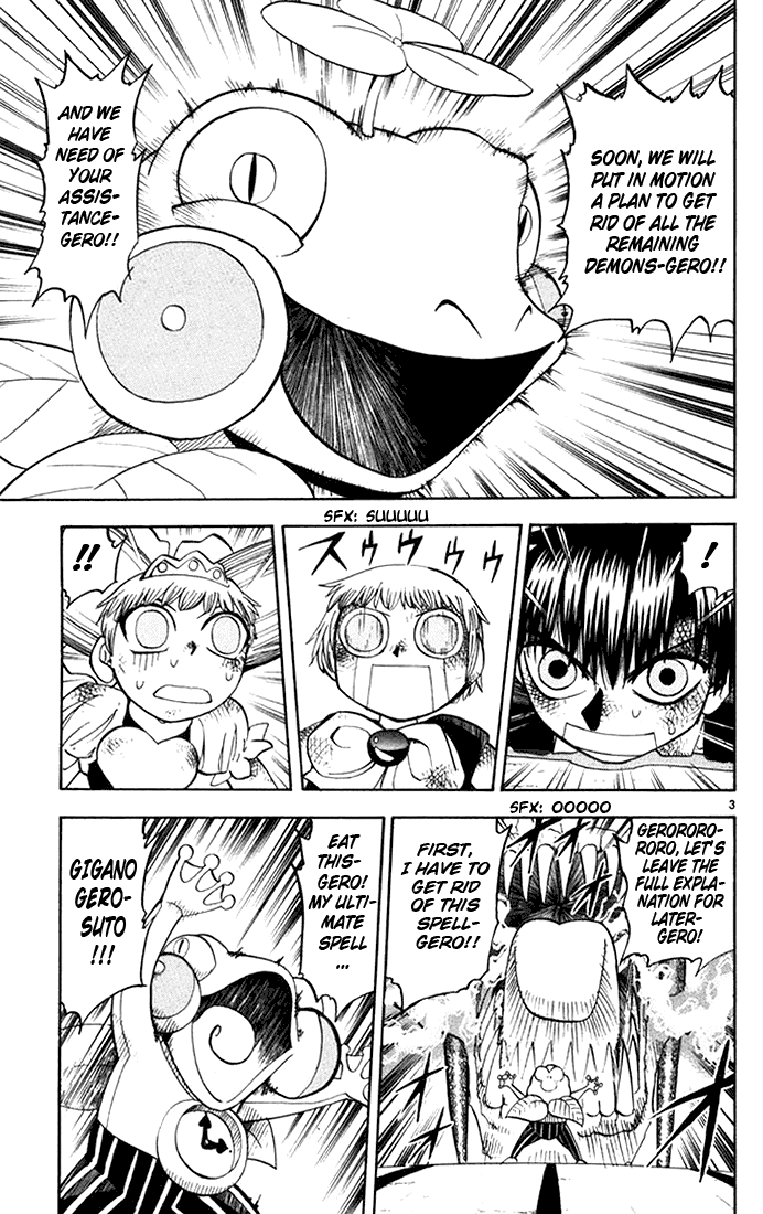 Konjiki no Gash!! Chapter 103 page 3 - Chapter 103: An Evil Power