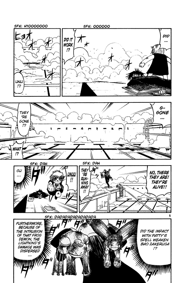 Konjiki no Gash!! Chapter 103 page 5 - Chapter 103: An Evil Power