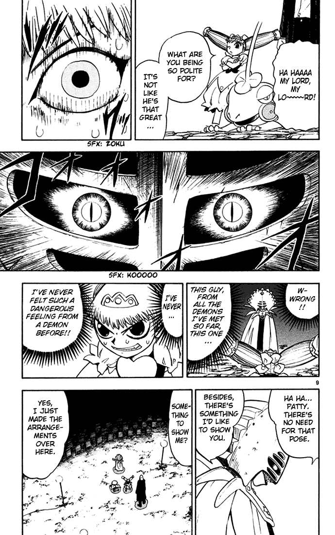 Konjiki no Gash!! Chapter 103 page 9 - Chapter 103: An Evil Power