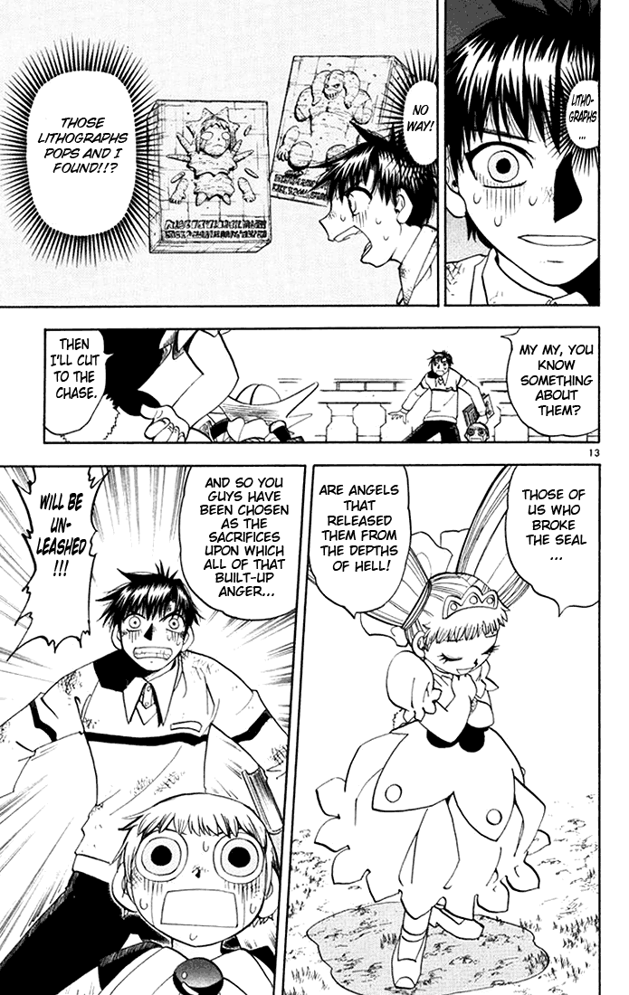 Konjiki no Gash!! Chapter 105 page 13 - Chapter 105: Warriors Of A Millenium Past