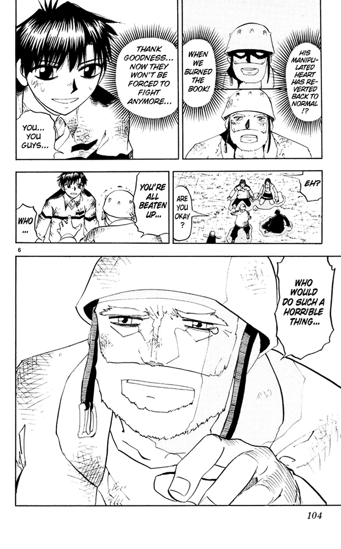 Konjiki no Gash!! Chapter 109 page 6 - Chapter 109: Lord's True Shape