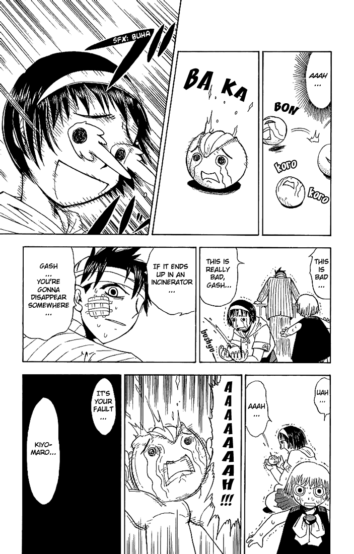 Konjiki no Gash!! Chapter 11 page 9 - Chapter 11: Kiyomaro, Hospitalized