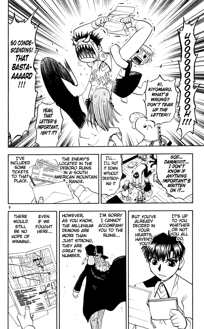 Konjiki no Gash!! Chapter 110 page 10 - Chapter 110: The Letter